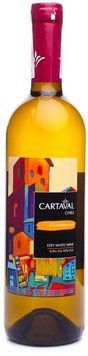 Вино Cartaval "Chardonnay" (сухе, біле) 0.75л (BDA1VN-CAU075-003) 653790 фото