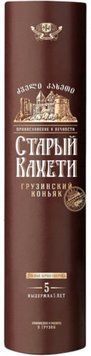 Коньяк Старий Кахеті 5 years old 0.5л 40% в тубі (PLK4860013086448) 663182 фото