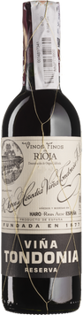 Вино Vina Tondonia Tinto Reserva 2010 червоне сухе 0.38 л (BWR1735) 1083550 фото
