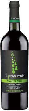 Вино Vigneti Zabu Il Passo Verde Nero d'Avola Sicilia Biolog червоне сухе органічне 0.75 л 13.5% (STA8033237520517) 1166621 фото