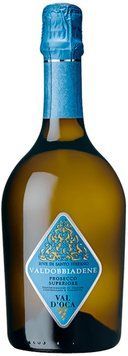 Вино ігристе Val d'Oca "Prosecco Superiore Valdobbiadene DOCG Extra Brut" Rive di Santo Stefano" (брют, біле) 0.75л (BDA1VN-SVD075-010) 652089 фото