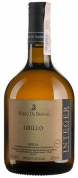 Вино Marco De Bartoli Integer Grillo 2021 белое сухое 0.75 л (BWW7148) 1236185 фото