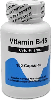 Cyto Pharma Vitamin B15 Пангамовая кислота 100 капсул 776626 фото