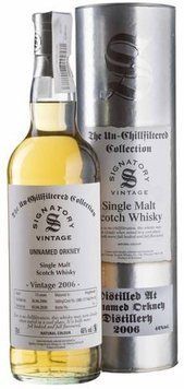 Віскі Signatory Unnamed Orkney Single Malt 13 Years Old, 2006 (0,7 л) Tube (BW95822) 522598 фото
