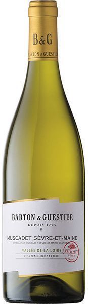 Вино Barton & Guestier Muscadet Sevre-et-Maine біле сухе 0.75л (WNF3035130511109) 829115 фото