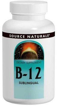 Source Naturals B-12, 2000 mcg, 100 Lozenges 417284 фото