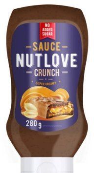 Низкокалорийный ореховый соус All Nutrition Sause Nutlove 280 g Crunch 1039950 фото