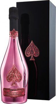 Шампанське Armand de Brignac Rose, рожевий брют, 0.75л 12.5%, в подарунковій коробці (BDA1SH-SAB075-003) 1172387 фото