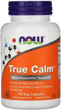 Now Foods True Calm, 90 Veg Capsules (NOW-00155) 685578 фото