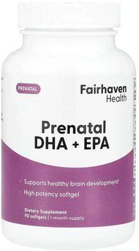 Fairhaven Health Prenatal DHA + EPA - 90 softgels 1459633 фото