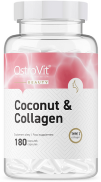 OstroVit Collagen & MCT Oil from coconut Морской коллаген + кокосовое масло MCT 180 капсул 1072834 фото