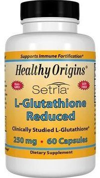 Healthy Origins L-Glutathione Setria 250 mg 60 Veg caps L-глутатіон 487658 фото