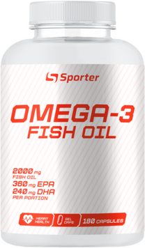 Sporter Omega-3 1000 mg 30% 180 caps / 90 servings 1156113 фото