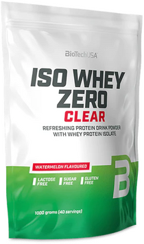 Протеин BioTechUSA Iso Whey Zero Clear 1000 g / 40 servings / Watermelon 1183019 фото