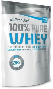 Протеин BioTechUSA 100% Pure Whey 1000 g /35 servings/ Biscuit 503563 фото