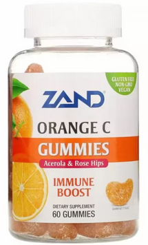 Zand Orange C Gummies Витамин С 60 жевательных конфет 1042922 фото