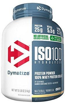 Протеин Dymatize ISO-100 2275 g /81 servings/ Natural Vanila 416545 фото