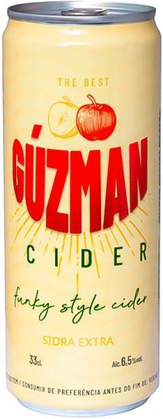 Сидр Cider G&uacute;zman Extra 0.33 л (WHS8437002338114) 817172 фото
