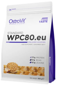 Протеин OstroVit Standard WPC80.eu 900 g /30 servings/ Apple pie 392020 фото