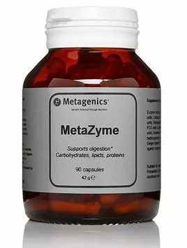 Metagenic Metazyme Рослинні ферменти для травлення 90 таблеток 883874 фото