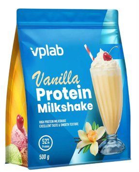 Протеїн VPLab Protein Milkshake - 500g Vanilla 1456350 фото