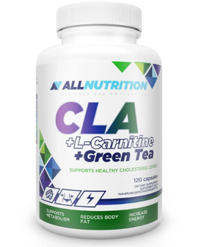 Жиросжигатель All Nutrition CLA + L-Carnitine + Green Tea 120 cap 580690 фото