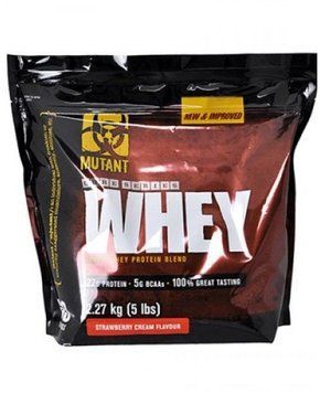 Протеин Mutant Whey 2270 g /63 servings/ Strawberry Cream 719725 фото