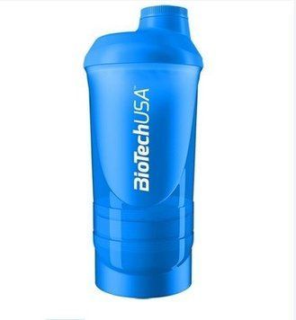 BioTechUSA Shaker Wave+ 600ml / Blue 380172 фото