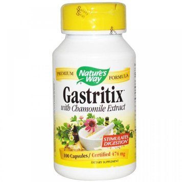 Nature's Way Gastritix With Chamomile Extract 474 mg 100 Caps Підтримка травлення + ромашка 535728 фото