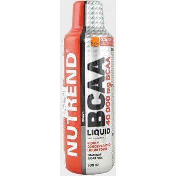 Nutrend Bcaa Liquid 500 ml (Orange) 380777 фото