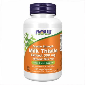 Now Foods Silymarin Milk Thistle 300mg - 100 vcaps 1449602 фото