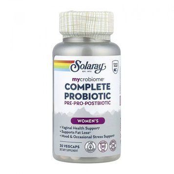 Solaray Complete Probiotic Women's - 30 vcaps 1472085 фото