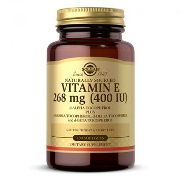 Solgar Vitamin E 268 mg (400 IU) Mixed - 100 softgels 1471795 фото