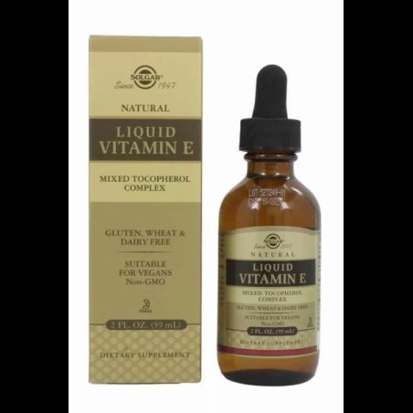 Solgar Liquid Vitamin E Солгар Вітамін E рідкий 59 мл 792861 фото