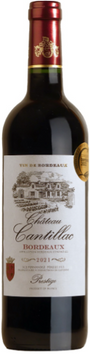 Вино Chateau Cantillac Prestige Bordeaux червоне сухе 13% 0.75 л (VTS1438260) 1225420 фото