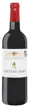 Вино Ch&acirc;teau Baby Sainte-Foy Cotes de Bordeaux червоне сухе 13% 0.75 л (VTS1438320) 1225421 фото
