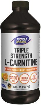 Жиросжигатель Now Foods Carnitine Liquid 3000mg - 473ml 1454336 фото