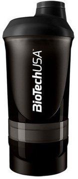 BioTechUSA Shaker Wave+ 600ml / Black 380174 фото