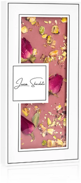 Шоколад Laviva Chocolate White chocolate "Rose" 47.3 % белый 90 г Роза (UA-0045) 1381073 фото