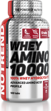 Амінокислота для спорту Nutrend Whey Amino 10000 100 tablets 846083 фото