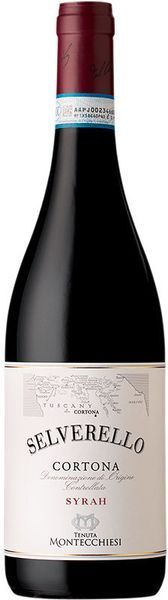 Вино Tenuta Montecchiesi Selverello Syrah Cortona DOC червоне 0.75 л (WHS8059617871130) 815402 фото