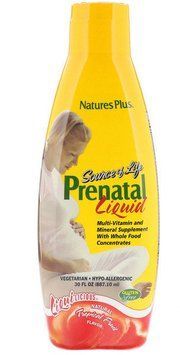 Nature's Plus Prenatal Liquid Natural Tropical Fruit Flavor Мультівітаміни для вагітних 887.1 мл 775323 фото