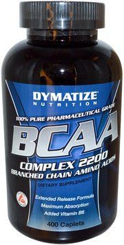 Амінокислота для спорту Dymatize BCAA Complex 2200 400 caps 416553 фото