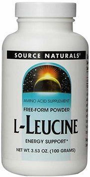 Source Naturals L-Leucine Powder, 100g 417222 фото
