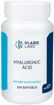 Klaire Labs Hyaluronic Acid Гиалуроновая кислота 120 гелевых капсул 799886 фото