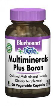 Bluebonnet Nutrition Multiminerals Plus Boron 90 caps 490506 фото