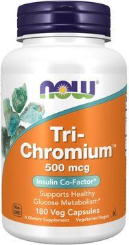 Now Foods Tri-Chromium 500 mcg - 180 vcaps 1449665 фото
