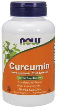 NOW Foods Curcumin Veg Capsules 60 caps 418122 фото
