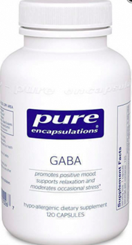 Pure Encapsulations GABA 700 mg 120 caps ГАМК (PE-01026) 554086 фото