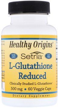Healthy Origins L-Glutatione Setria 500 mg 60 caps L-глутатіон 487659 фото